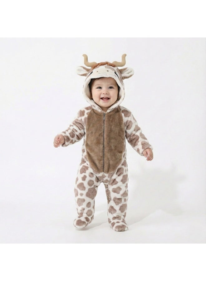 Cloud Fashion Newborn Mini Moo Jumpsuit - Image 2